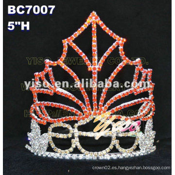 Tiara de diamantes de imitación